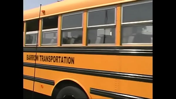 Young slut sucks cock to horny dude on the bus