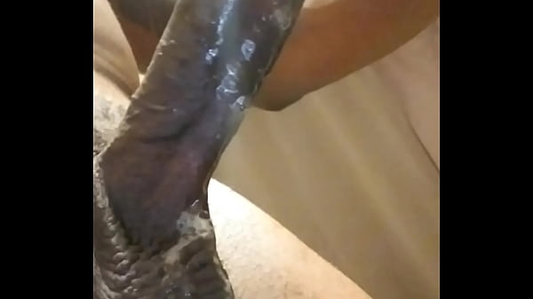 Spit dripping from sloppy oral  