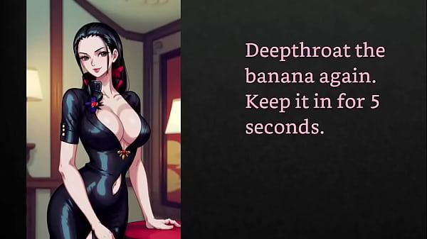 [Faygrey] NicoRobin makes you her husband, JOI instructions, sounding, humiliation, female domination, tease and commands