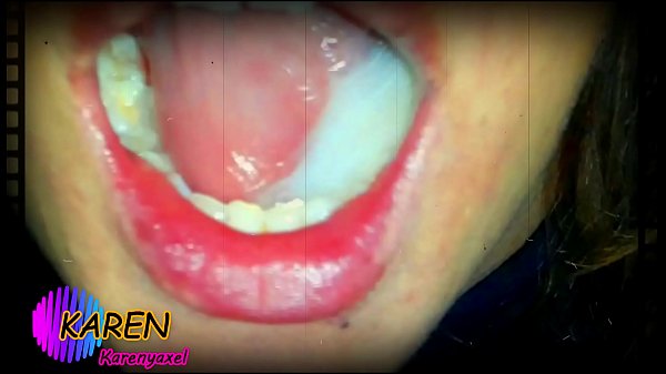 karen plays with the sperm 2 (SLOW MOTION) 