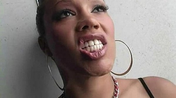 Initiating black girl in the art of interracial gloryhole blowjob 15  