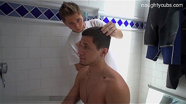 Sexy twink facial cumshot