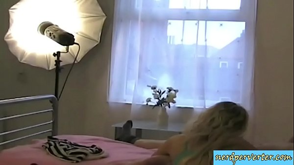 Reality blowjob from sexy blonde