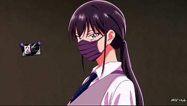 He got horny and got hard by her  