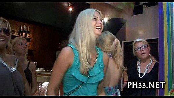 Yong beauties in club are cheerful to fuck