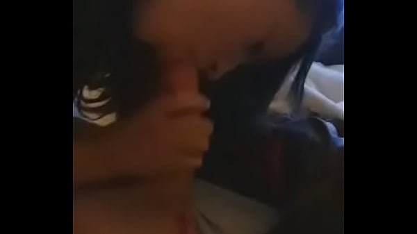 She can't stop sucking my cock