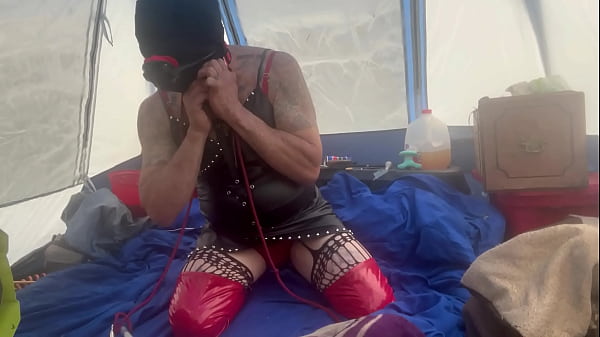 The evil devil Mistress Becky has Sissy Slut Lily Bimbo fuck herself with different toys as part of her plan for the sissy slut.