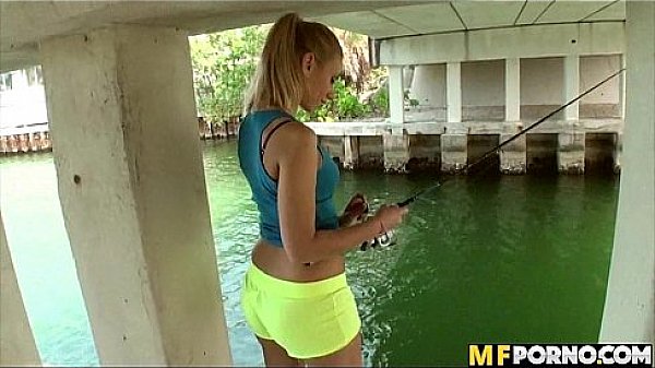 Blonde babe gets long white dick Coco Blue 1