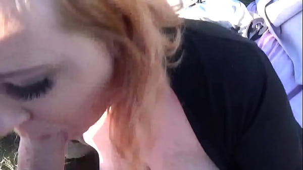 Getting those big tits covered in cum from a stranger