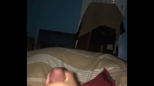 Stroking my cock for Step Sis