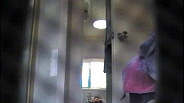 whore jenna takes a shower unaware that she is being watched