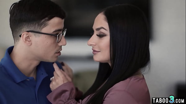 Big boobed MILF fucked hard in front of her angry lesbian lover  