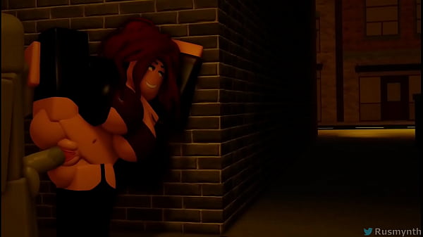 Red in Alleyway (with Noise/Audio Roblox Animation)  