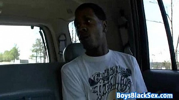 Muscular Blacg Gay Dude Fuck White Twink With His BBC 09