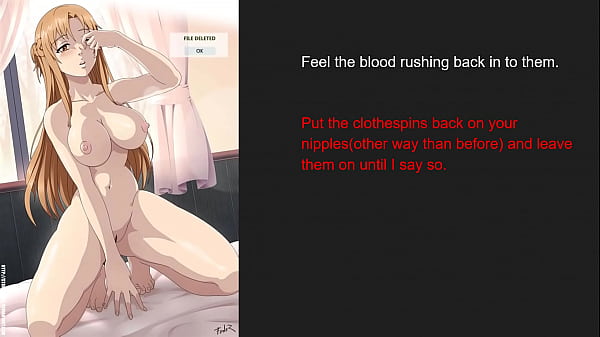 Asuna Hentai Femdom JOI art online) 