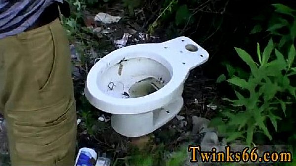 Nude men Ivan arrives next, adding his own steaming pee to the puddle.