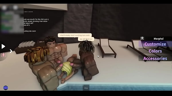 Brazilian Slut gets Approached by 3 big cocks