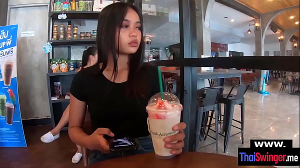 Cute amateur asian girlfriend POV blowjob and doggystyle fuck