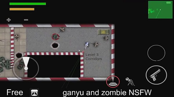 ganyu and zombie NSFW (free game itchio) Shooter, Survival, 2D, Adult, Erotic, Shoot 'Em Up, Singleplayer, Top down shooter, Unity, Zombies