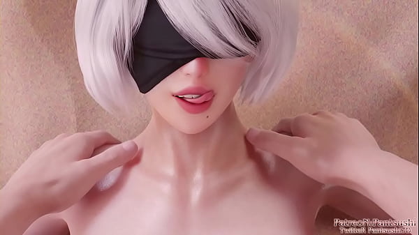 Yorha 2B have sex in the desert [Nier Autamata]