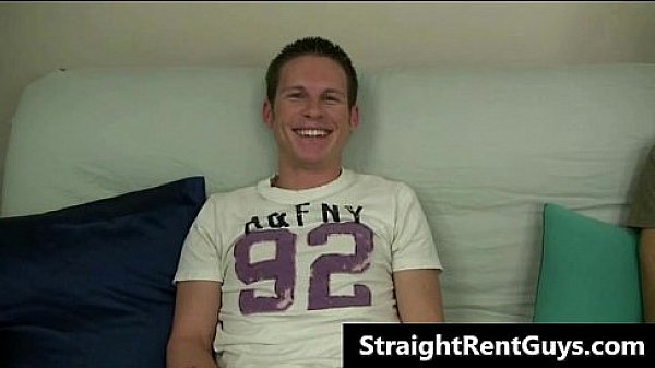 Hunky straight men involved in filthy gay video  