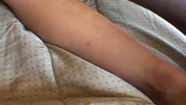 Blond teen fucked by ebony man