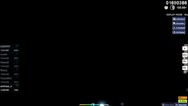 osu fullcombo with ss by 6 digit  