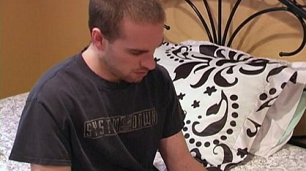 Brunette Straight Guy Taylor Masturbating 