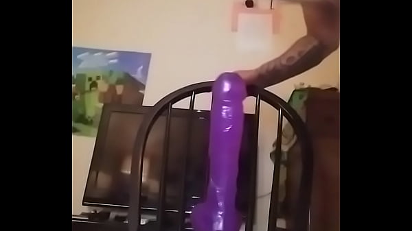 Jacking off and toy riding