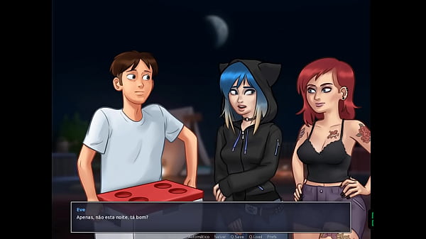 Jogo Porno 2D, Summertime Saga ep 83 - Cada vez mais eu conquisto as Tr&ecirc;s Rockeiras  