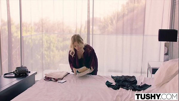 TUSHY Couple of Hotties Share an Anal Fuck  