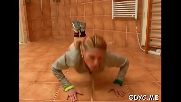 Lewd blonde gal Zhanna conquers a huge wang  