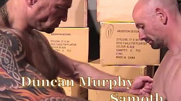 Muscular And Tattooed Older Men Fiery Threesome