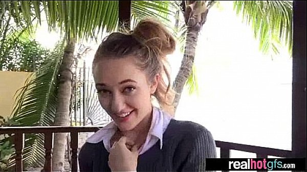 (samantha hayes) Teen Amateur GF Bang Hard In Hot Scene video-26  