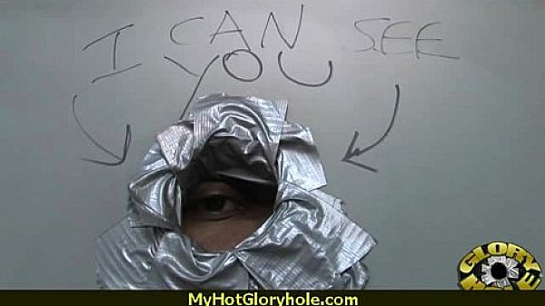 Gloryhole Blowjob Hottie makes every dick cum 17