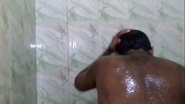 indian guy showering show  