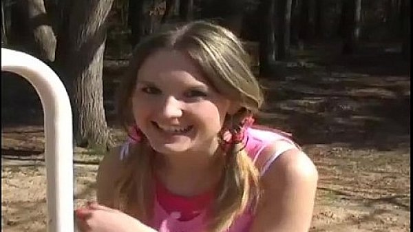 18yo Kitty flashing her panties while solving a puzzle