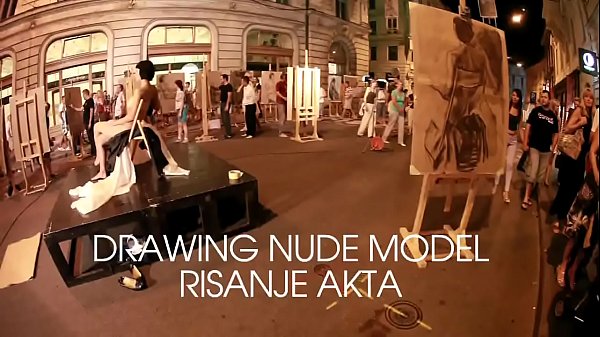 YouTube - DRAWING NUDE MODEL   RISANJE AKTA