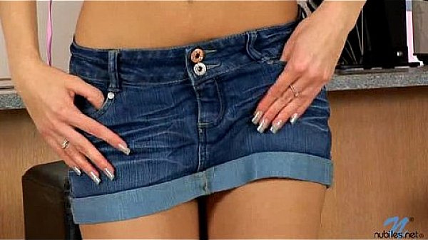 Claudie uses her new sex toy to get her tight teen pussy off.  