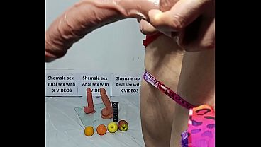 Iraqi Arab shemale, practicing masturbation through oral and anal sex with a dildo .  I need a shemale to swap sex with.