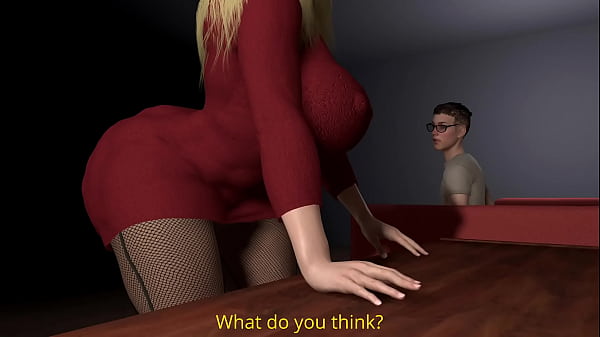 I fuck my friend's blonde mother | 3D porn