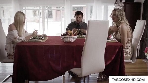 Stepdaughter horny when dad is around