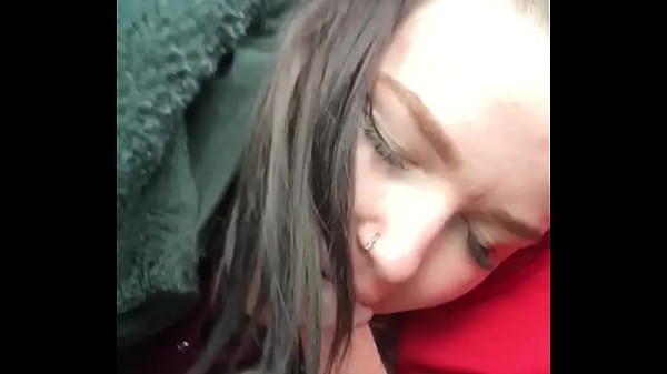 Married slut gobbles my cock down