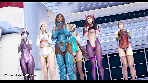 [MMD] Red Velvet - Red Flavor Strip Dance Overwatch Cosplay