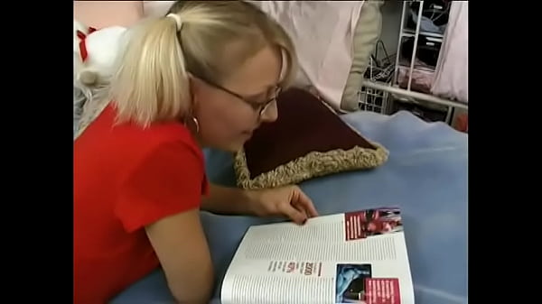 Slutty chick with white pigtails loves to fuck in dog pose