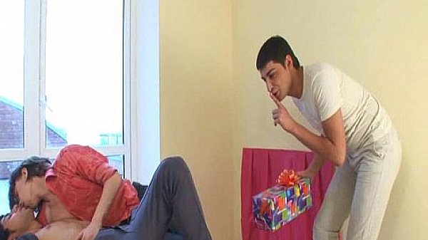 Two dicks and a horny mouth