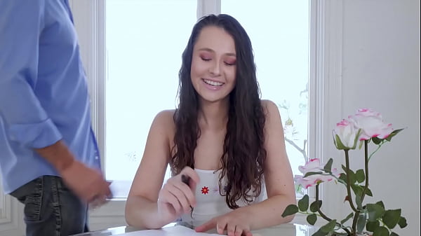 stepDad Teaches Stepdaughter How To Do The Deed - Kimora Quin  