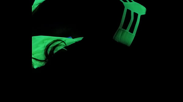 Hottie's Twat Fucked Hard Under Blacklight