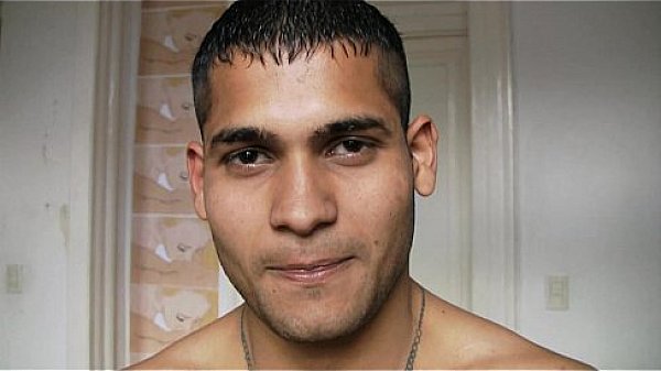 Big dick uncut Latin dick jerking off  