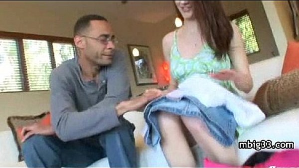 Skinny Teen takes a monster black cock!